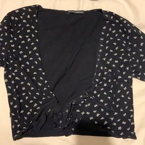 Brandy Melville Wrap Top
